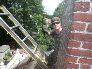 Applying waterproofing